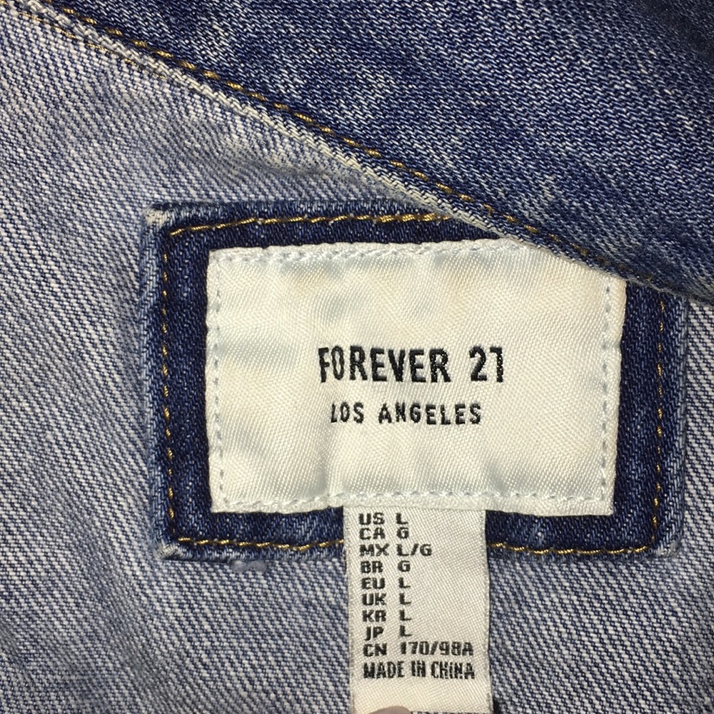 Large Jean Jacket - Picture 2 of 8